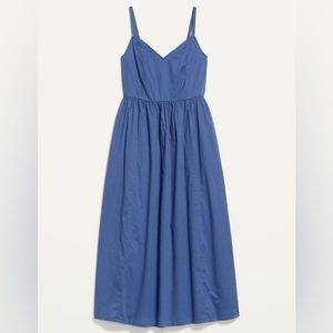 Old Navy Cotton Poplin Maxi Dress